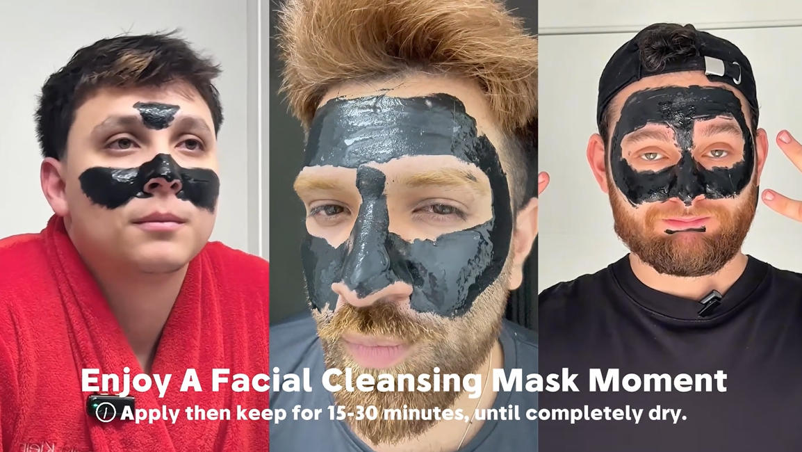 Amazon.com : JVR Peel Off Face Mask, Blackhead Mask for Men